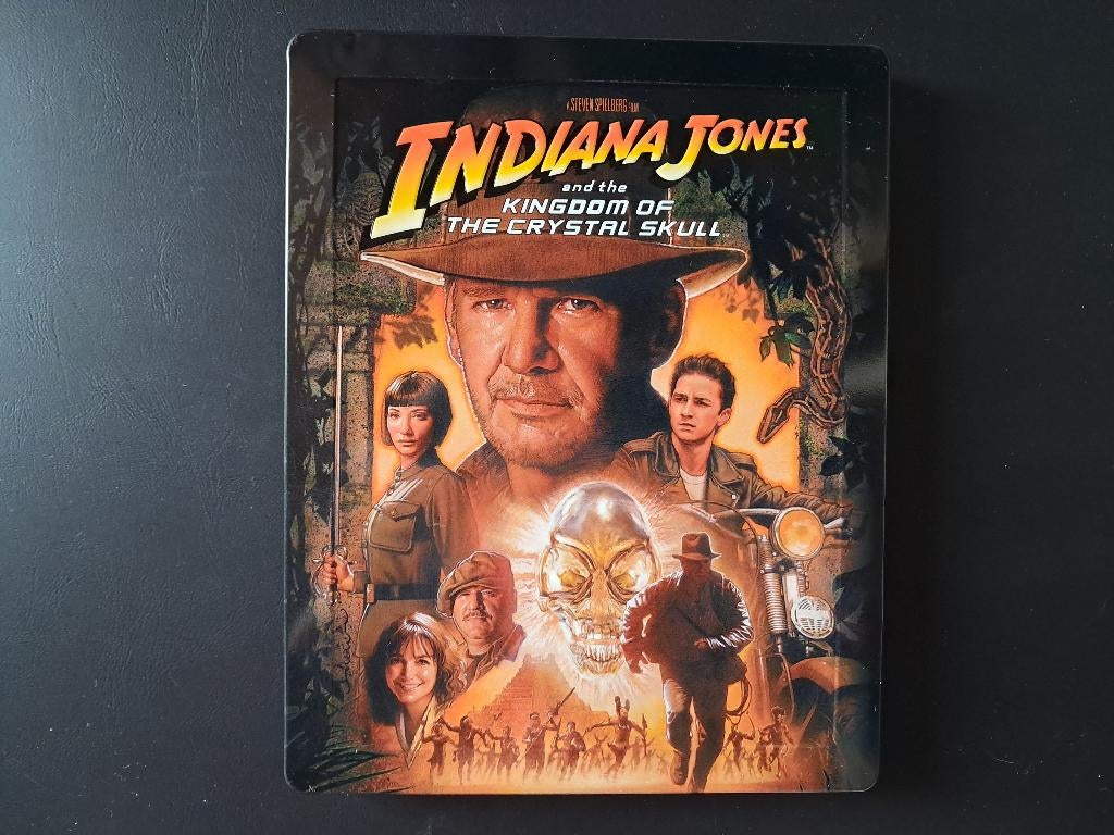 Blu-ray Indiana Jones Crystal Skull (€15 incl verzendkosten), Verzenden, Zo goed als nieuw