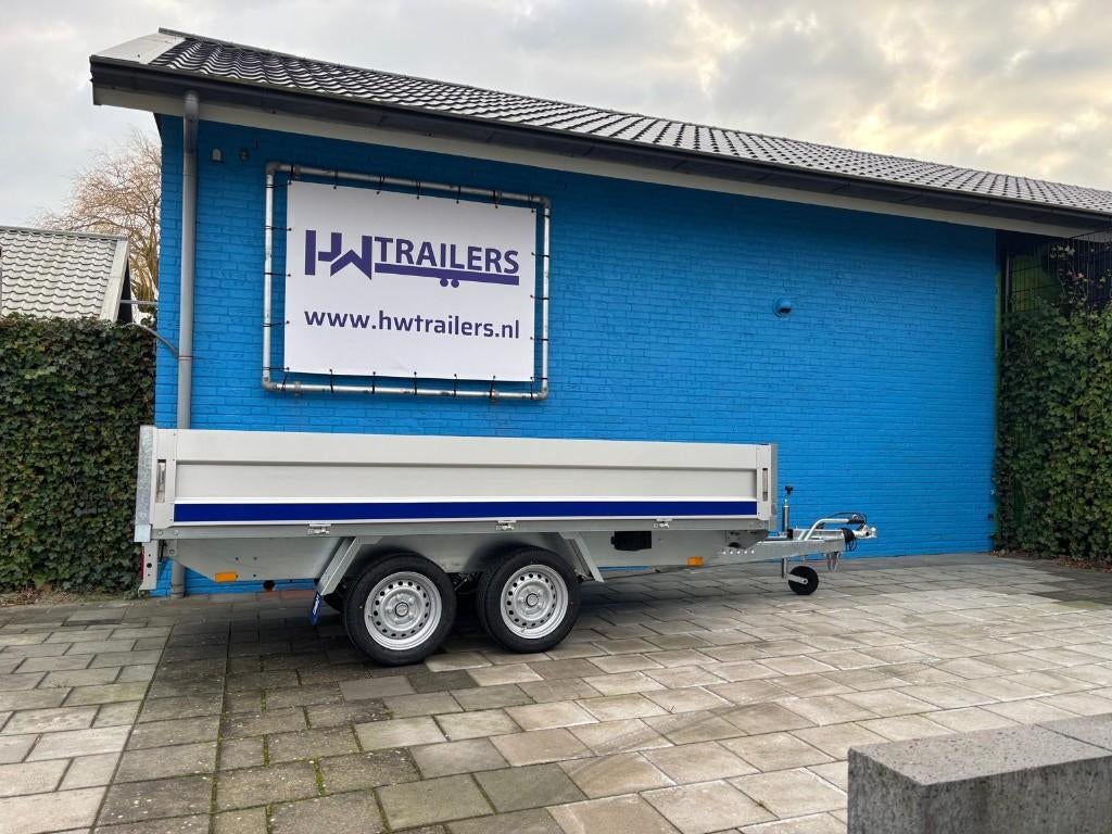 Nieuwe plateau aanhanger 310x160x40 gvw 3500kg, Auto diversen, Aanhangers en Bagagewagens, Ophalen, Nieuw