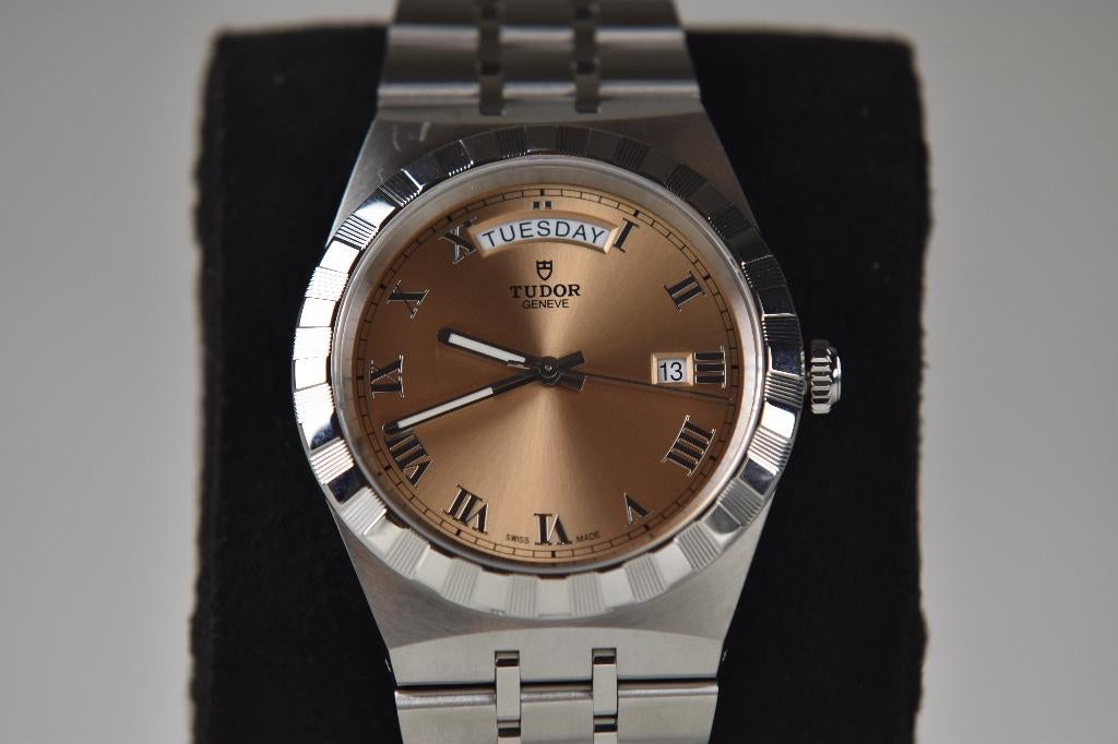 Tudor Royal – Ref. M28600-0009 – Salmon Dial – Brand New, Overige merken, Staal, Polshorloge, Nieuw