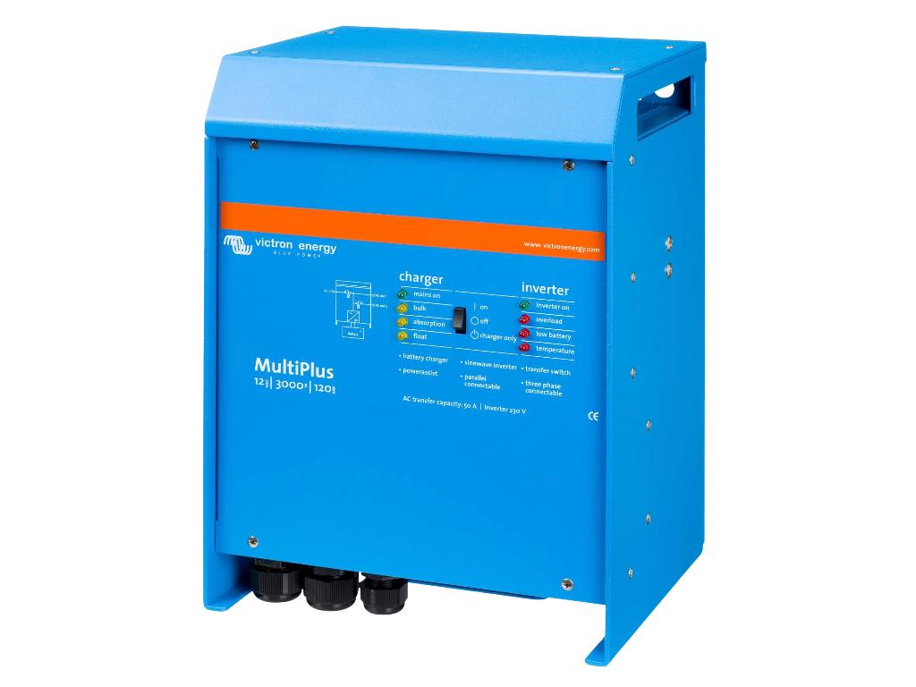 Victron MultiPlus 12/3000/120-50 | 12V Omvormer en Acculader, Info@aqua-marina.nl, Hoornseweg 17-03, 1775 RB  MIDDENMEER, Aqua-Marina.NL