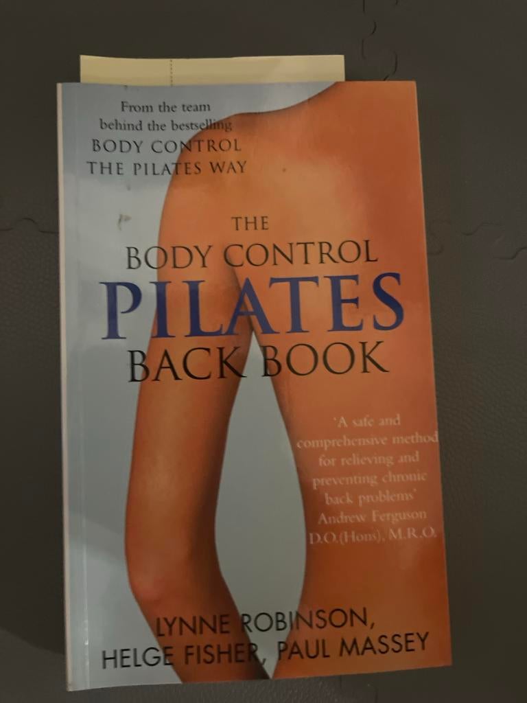 Body Control Pilates Back Book - Gelezen, Ophalen of Verzenden, Gelezen, Gezondheid en Conditie
