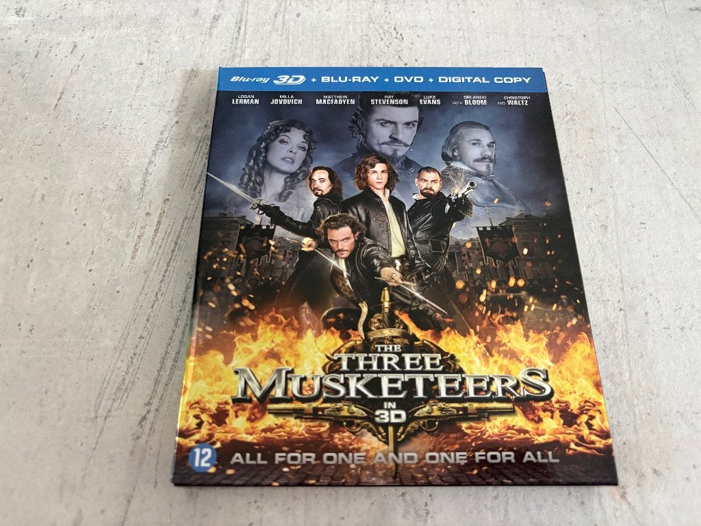 The Three Musketeers 3D Blu Ray, Ophalen of Verzenden, Zo goed als nieuw