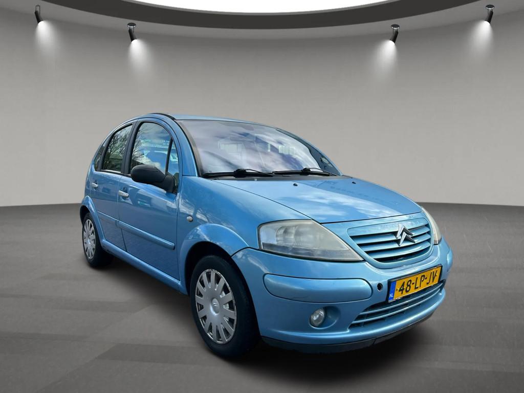 Citroen C3 1.6i-16V Exclusive | Clima | Cruise | Airco, Voorwielaandrijving, 15 km/l, 4 cilinders, Blauw