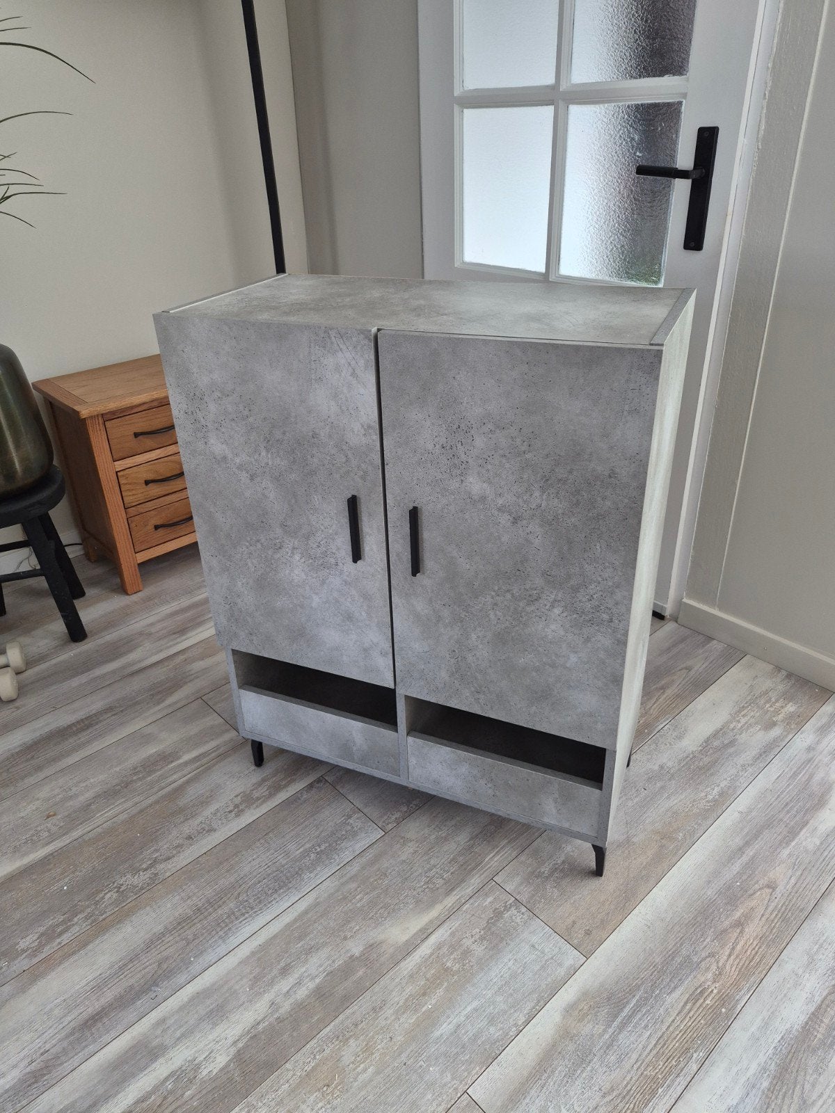 modern kastje, kleur grijs/marmer, Ophalen, Nieuw, 50 tot 100 cm, Modern