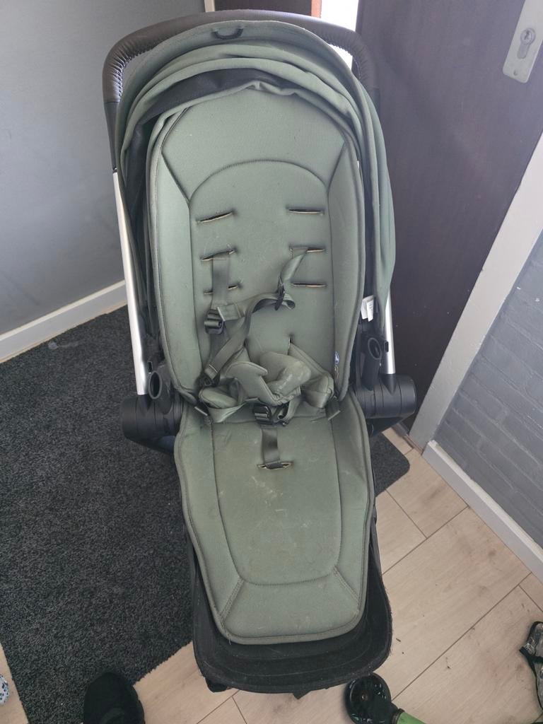 Joolz kinderwagen met sta plankje, Gebruikt, Verstelbare duwstang, Combiwagen, Ophalen