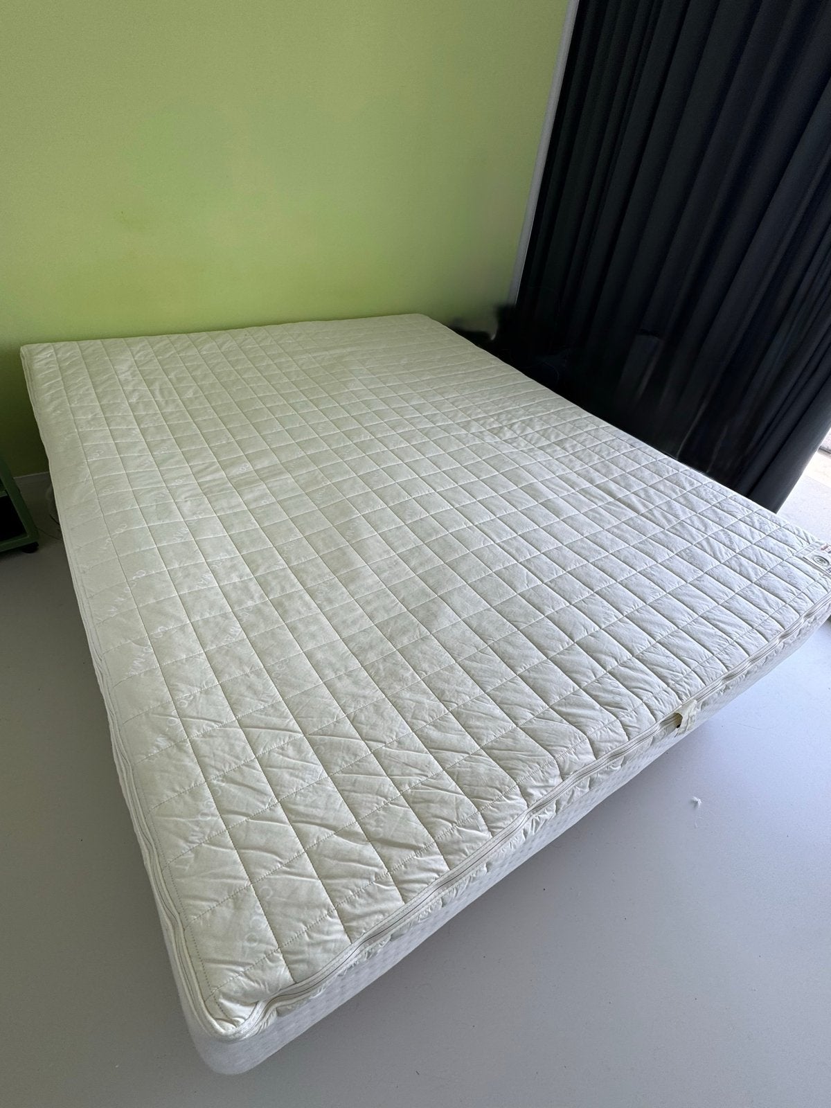 COCOMAT Proteas matras en Iviskos topper - zo goed als nieuw, Ophalen, Tweepersoons, Zo goed als nieuw, Matras