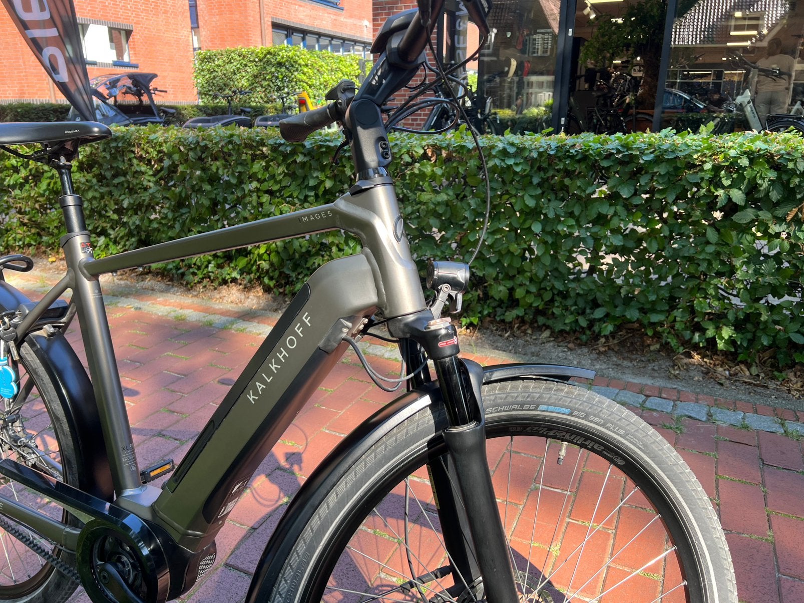 Kalkhoff Image 5 /Bosch performance/Belt /58cm /Netjes!, Fietsen en Brommers, Elektrische fietsen, Sparta, Zo goed als nieuw, 51 tot 55 cm