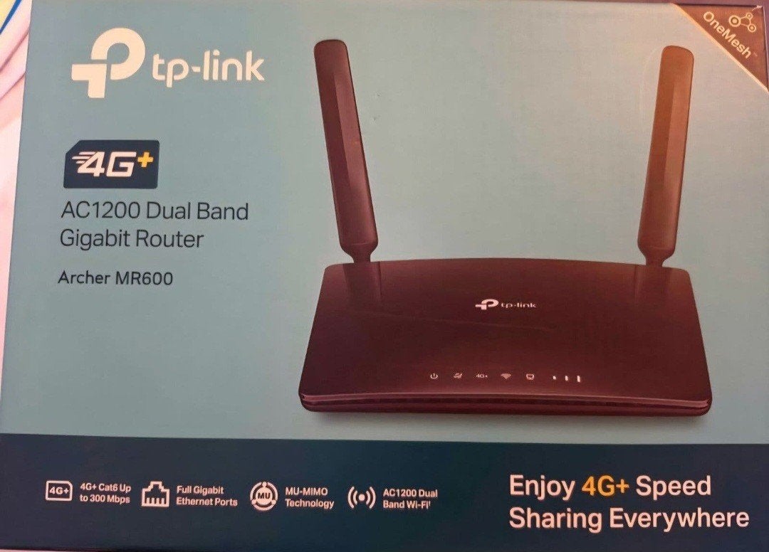 TP-Link Archer MR600 4G+ AC1200 Dual Band Gigabit Router, Ophalen, Nieuw