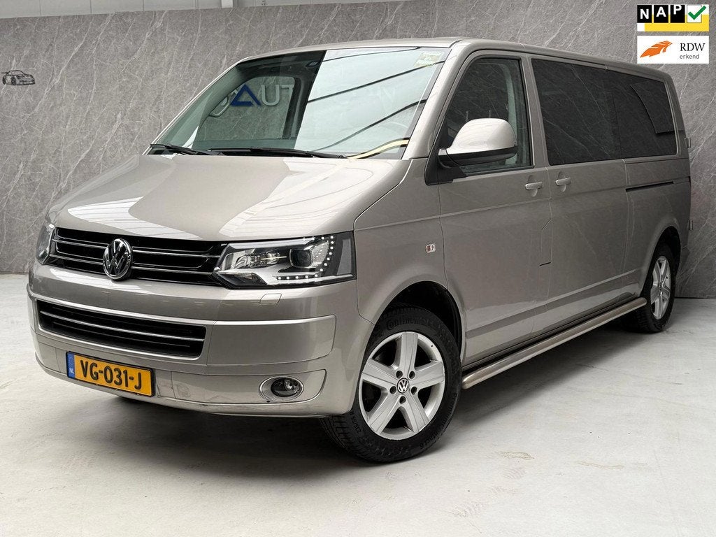 Volkswagen Transporter 2.0 TDI L2H1 Dubbel Cabine / AUT / NA, Euro 5, Gebruikt, Zwart, 4 cilinders