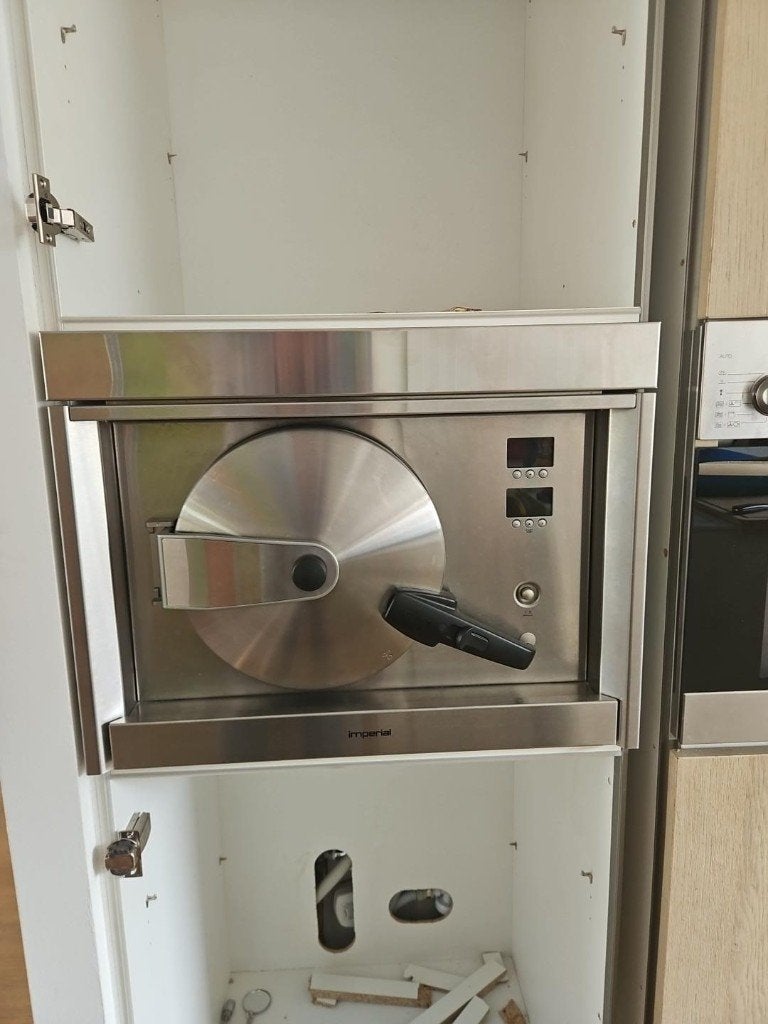 Hoge druk stoomoven imperial, Ophalen, Minder dan 45 cm, Gebruikt, Stoom