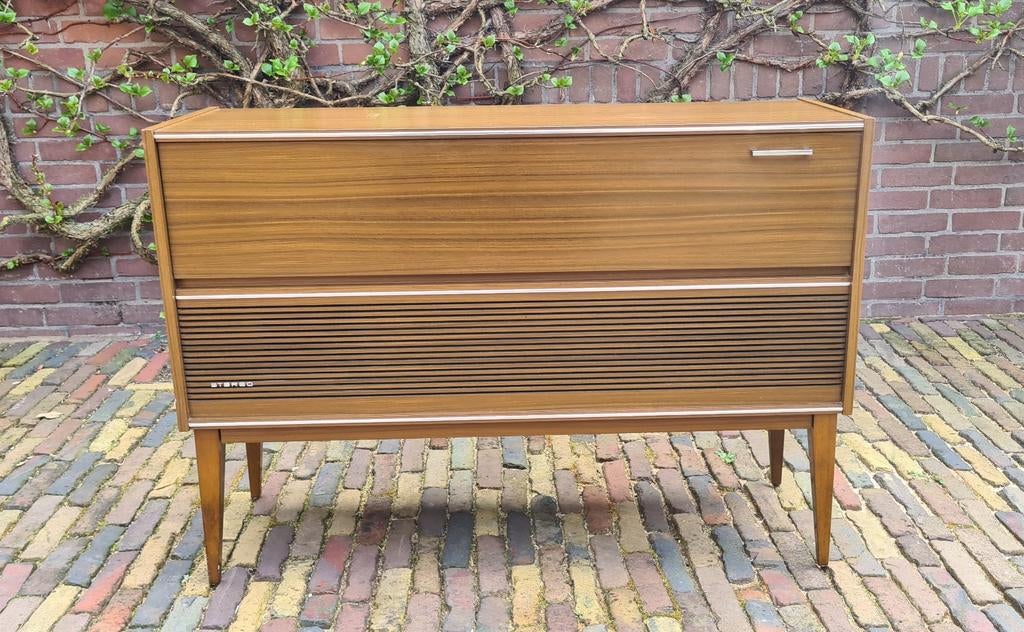 Vintage audio meubel, Ophalen, Gebruikt