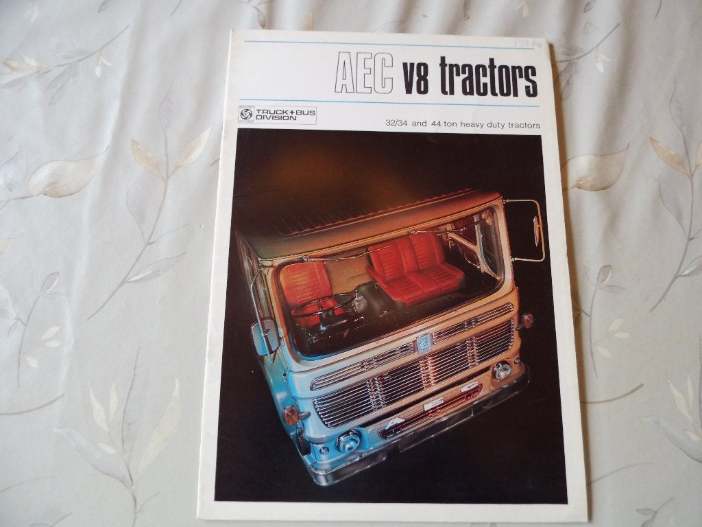 AEC V8 Tractors 1969, Verzenden, Zo goed als nieuw, Overige merken