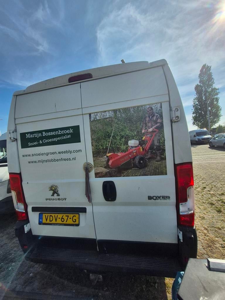 Peugeot Boxer GB 330 L2h2 Bluehdi 140PK S&S 2020 Wit, Auto's, Voorwielaandrijving, 4 cilinders, Wit, Grijs