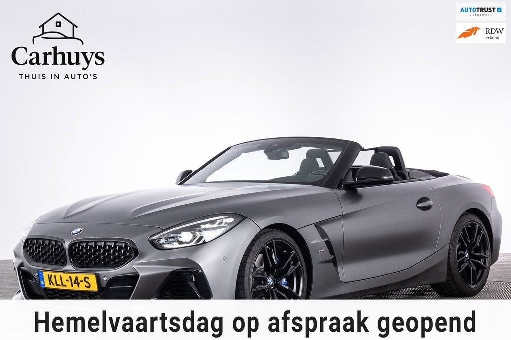BMW Z4 Roadster M40i High Executive M-Sport Frozen Grey|HUD|, Auto's, BMW, Automaat, Achterwielaandrijving, Cabriolet, 340 pk