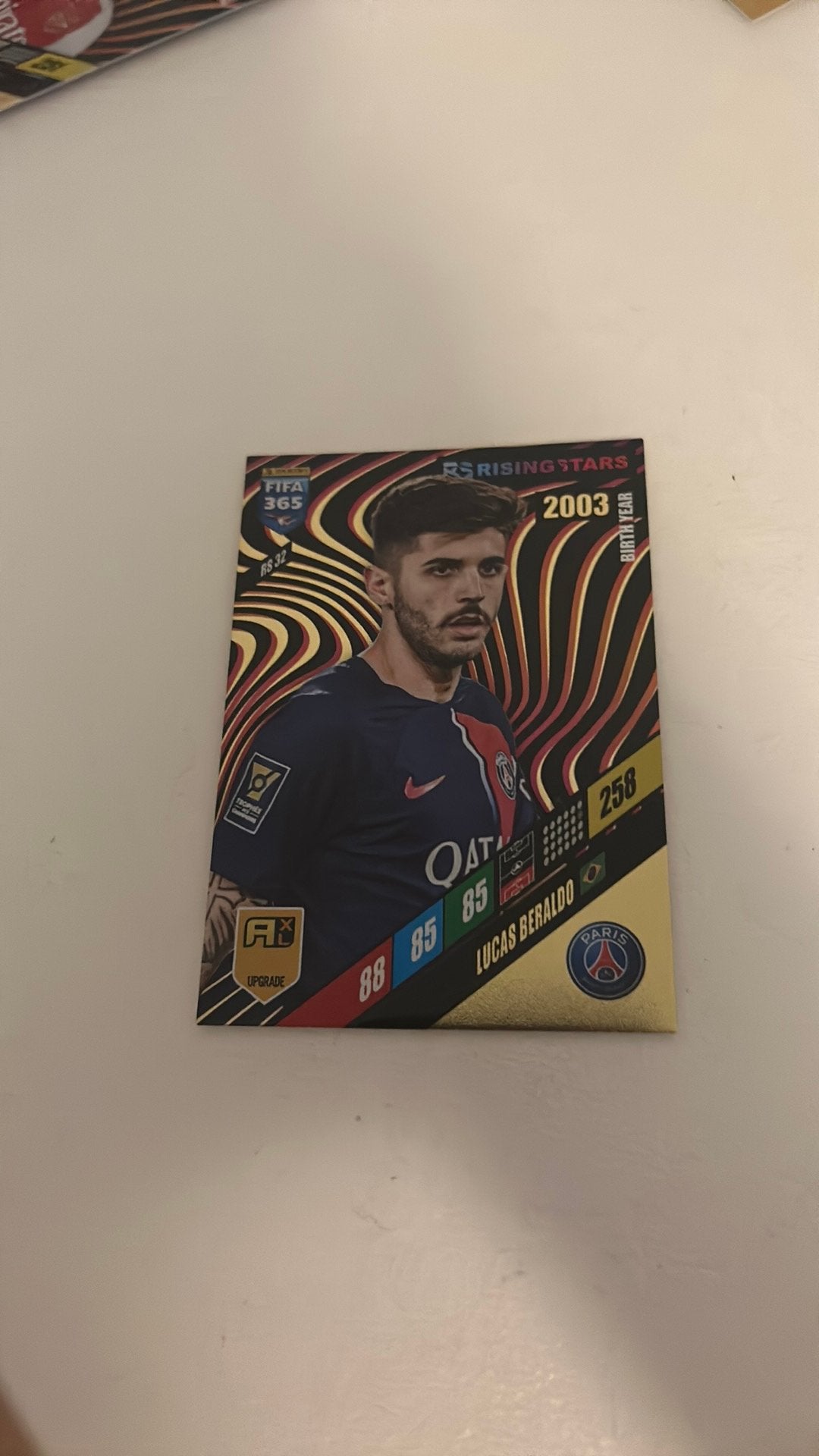 Panini Fifa 365 2024 RS 32 Lucas Beraldo, Ophalen of Verzenden, Zo goed als nieuw, Plaatje