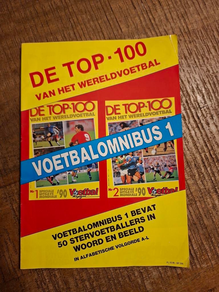 Top 100 van het Wereldvoetbal 1 - 1990, Ophalen of Verzenden, Zo goed als nieuw, Balsport
