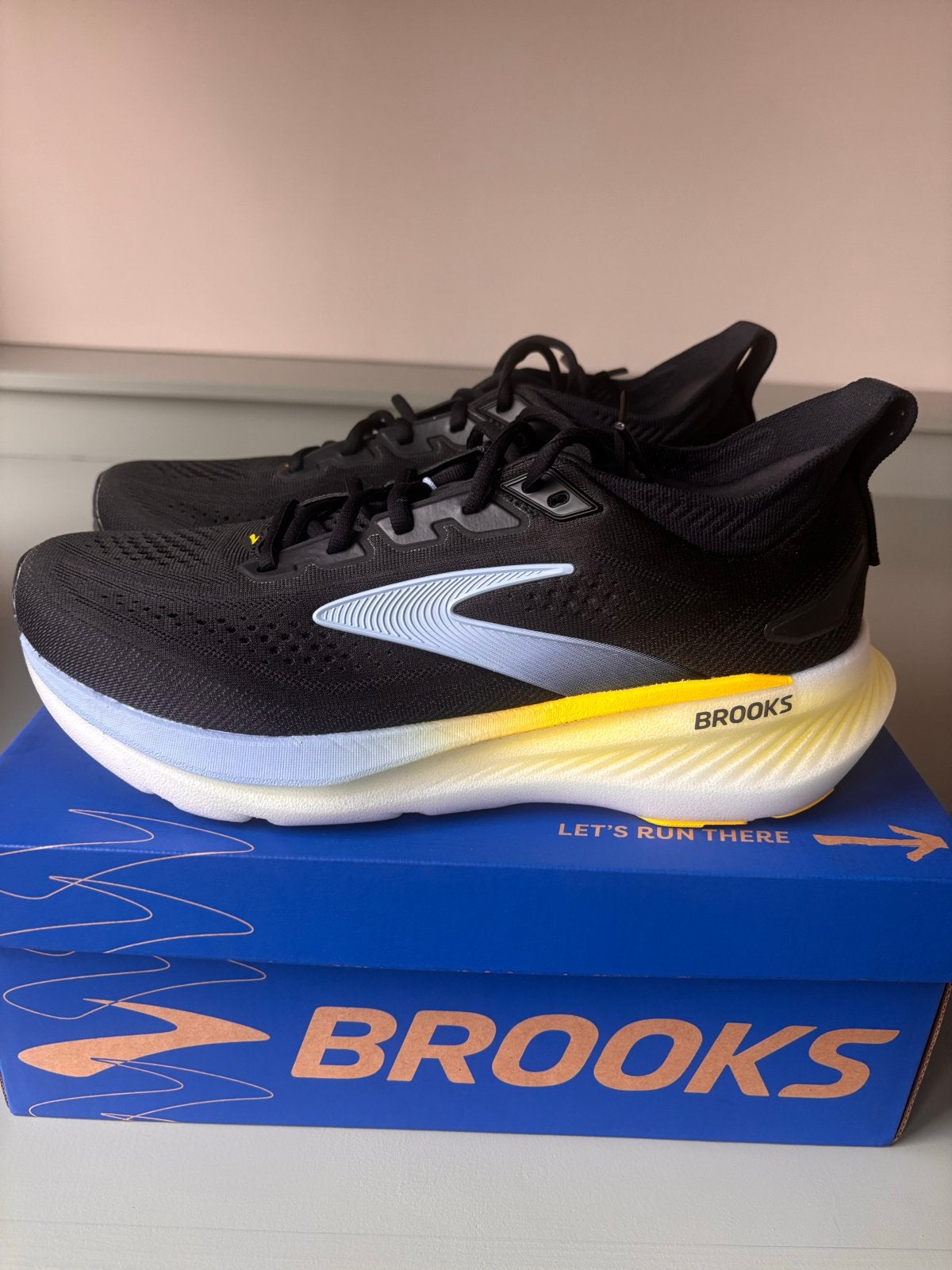 Brooks Glycerin 23 hardloopschoenen - Maat 44, Ophalen of Verzenden, Nieuw, Zwart, Sneakers of Gympen
