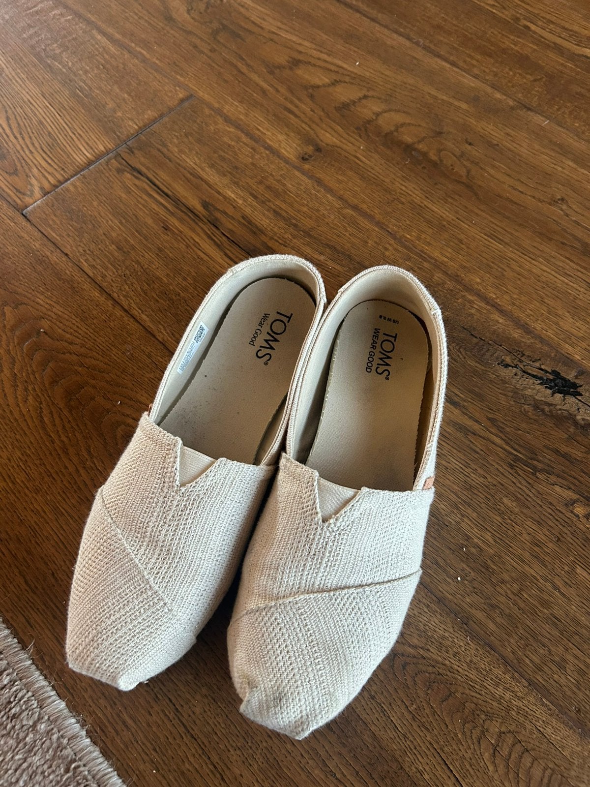 Toms Espadrilles dames creme, Ophalen of Verzenden, Zo goed als nieuw, Beige, Espadrilles of Moccasins