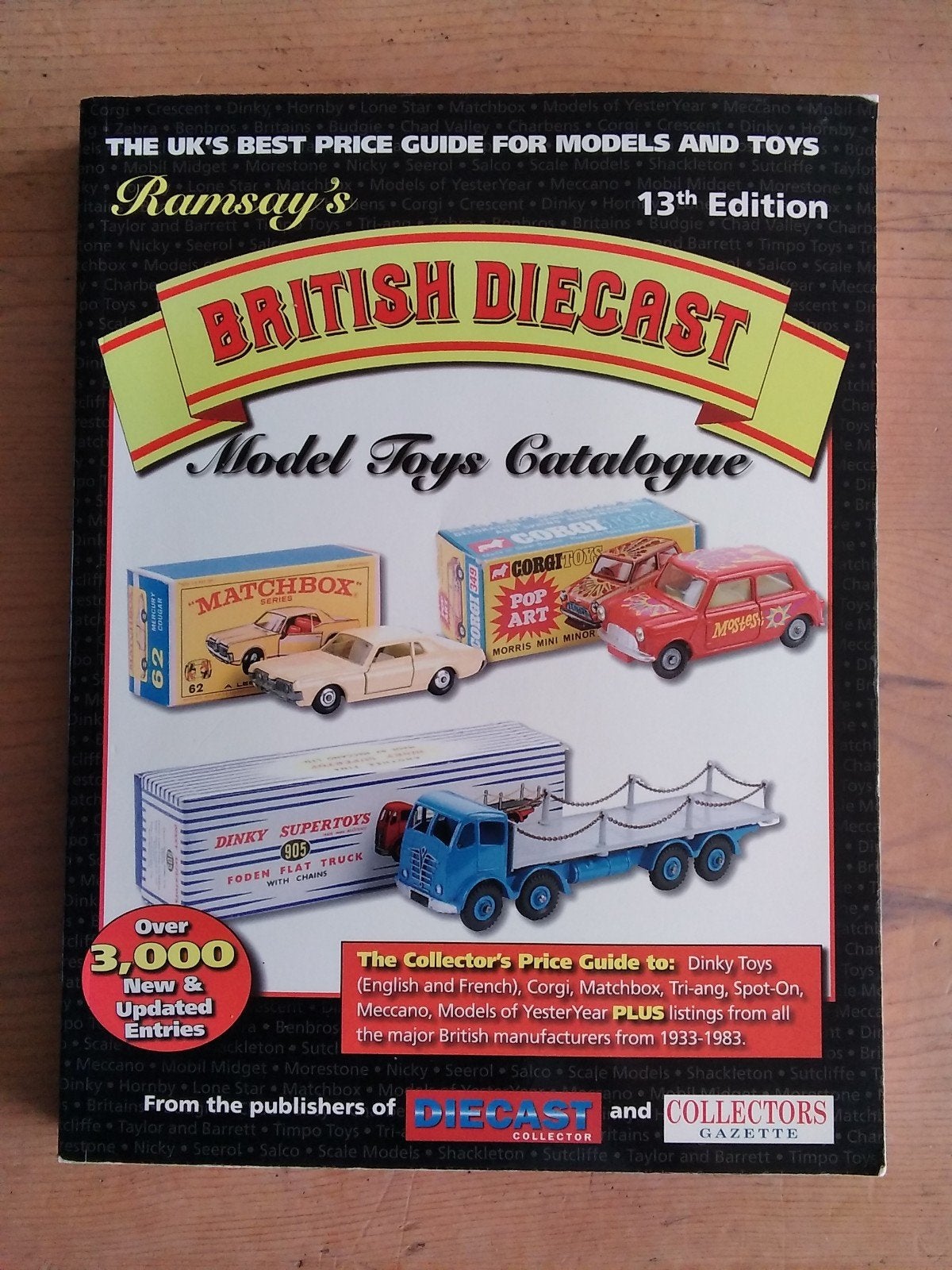 Ramsay's British Diecast Model Toys Catalogue 13th Edition, Boeken, Verzenden, Zo goed als nieuw, Overige onderwerpen