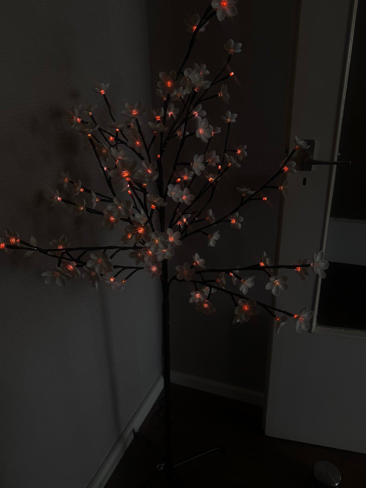 Bloesem bloemen lamp, Ophalen, Zo goed als nieuw