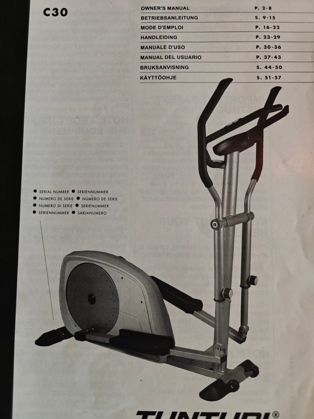 Crosstrainer in nieuwstaat, Ophalen of Verzenden, Zo goed als nieuw, Crosstrainer
