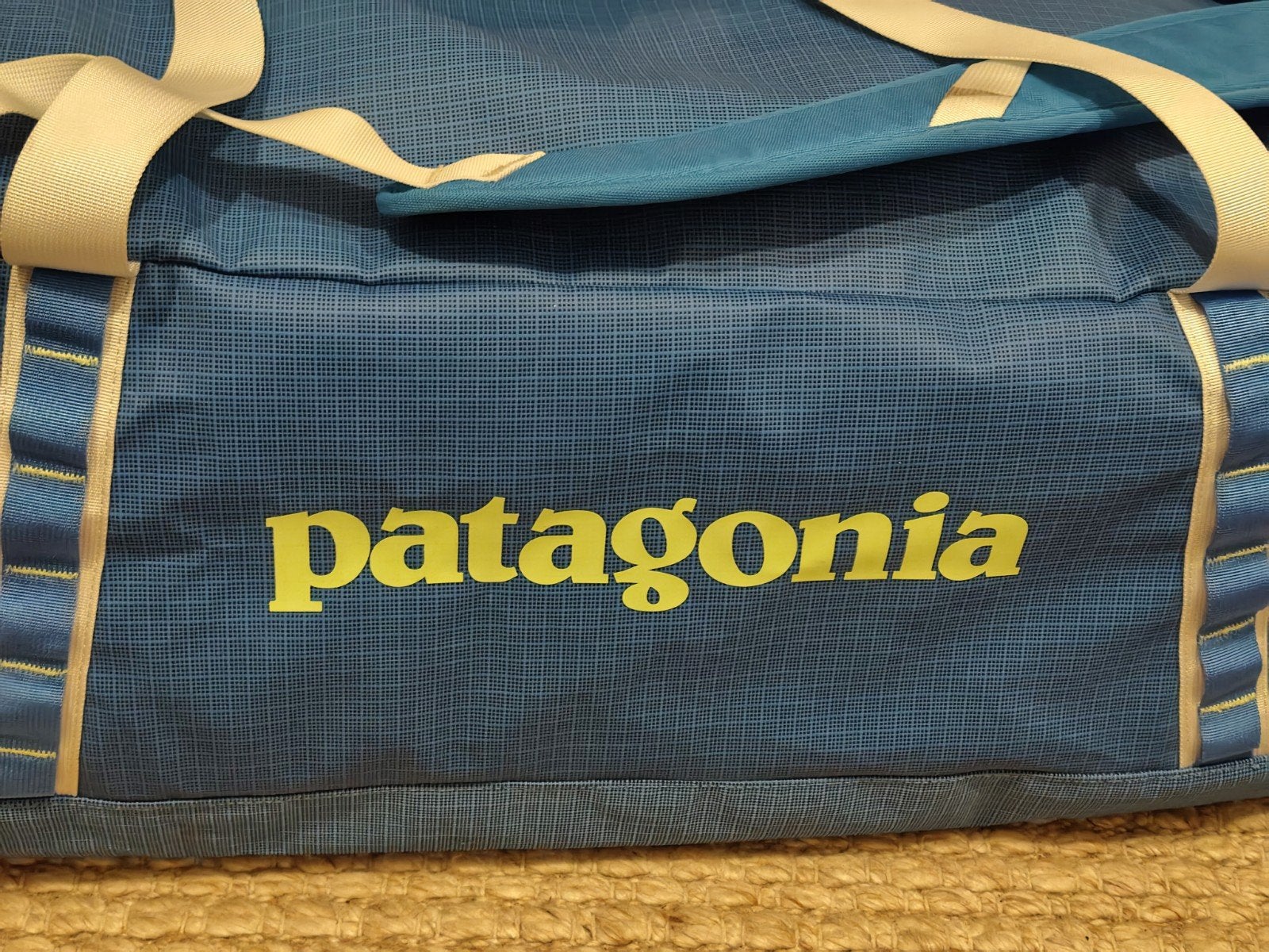 Patagonia Duffel Tas - Blauw - Ideaal voor Reizen/Sport, 30 cm of meer, Blauw, Ophalen of Verzenden, Zo goed als nieuw