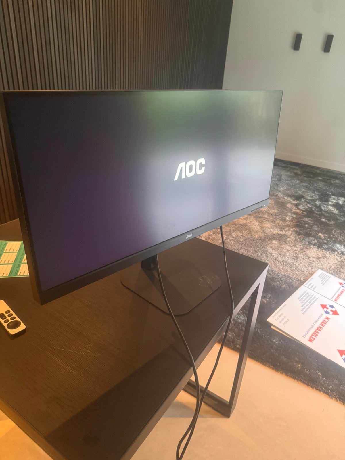 AOC 34” Ultrawide Monitor, WQHD 100Hz USB-C, Computers en Software, Monitoren, HDMI, 3 tot 5 ms, VA, Zo goed als nieuw