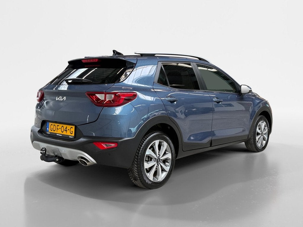 Kia Stonic 1.0 T-GDi MHEV DynamicPlusLine I Trekhaak I Camer, Auto's, Kia, Keurmerk '100% Onderhouden', Euro 6, Blauw, Bedrijf