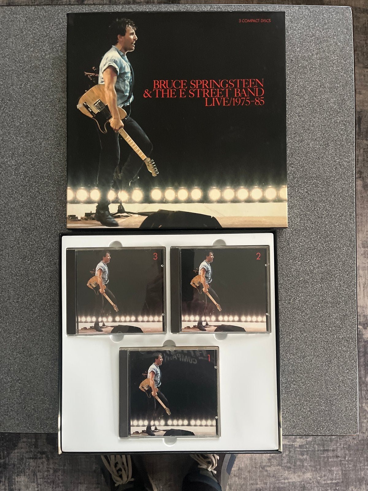 Bruce Springsteen & The E Street Band Live/1975-85 CD Boxset, Rock, Boxset, Ophalen of Verzenden, Zo goed als nieuw