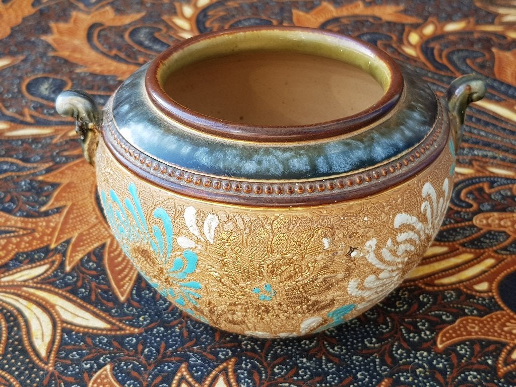 Mooi stel antieke potten uit Engeland van Royal Doulton., Antiek en Kunst, Ophalen of Verzenden