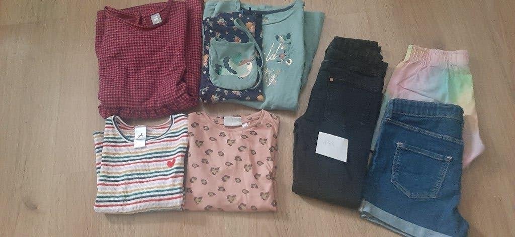 meisjes kledingpakket 134, Kinderen en Baby's, Kinderkleding | Kinder-kledingpakketten, Zo goed als nieuw, Maat 134, Ophalen of Verzenden