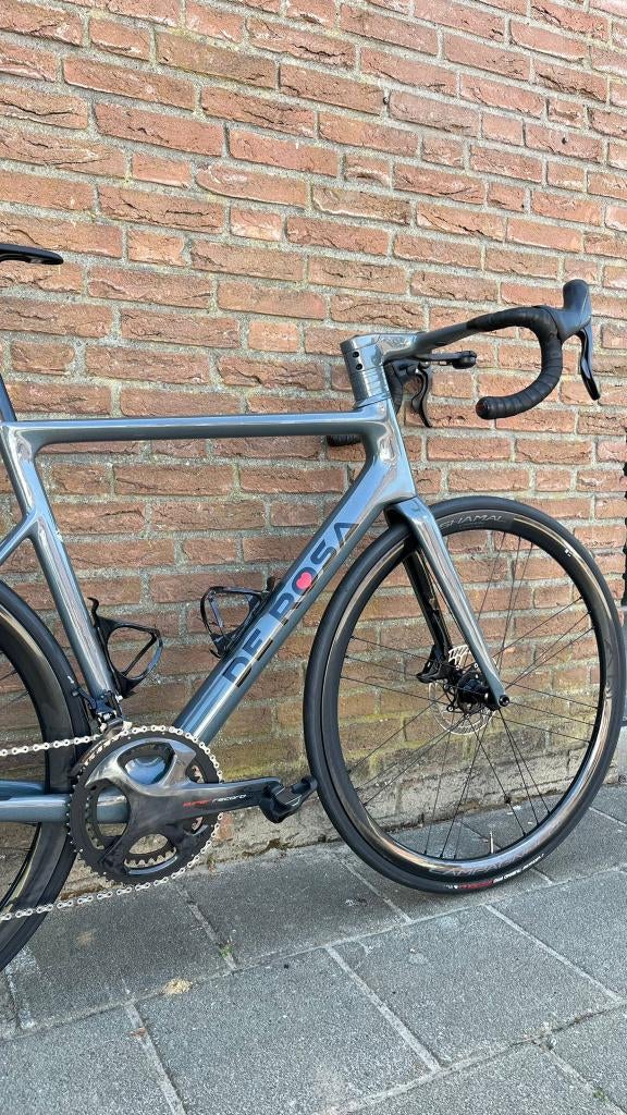 De Rosa Merak Campagnolo Super Record, Fietsen en Brommers, Fietsen | Racefietsen, 28 inch, Carbon, Heren, Zo goed als nieuw