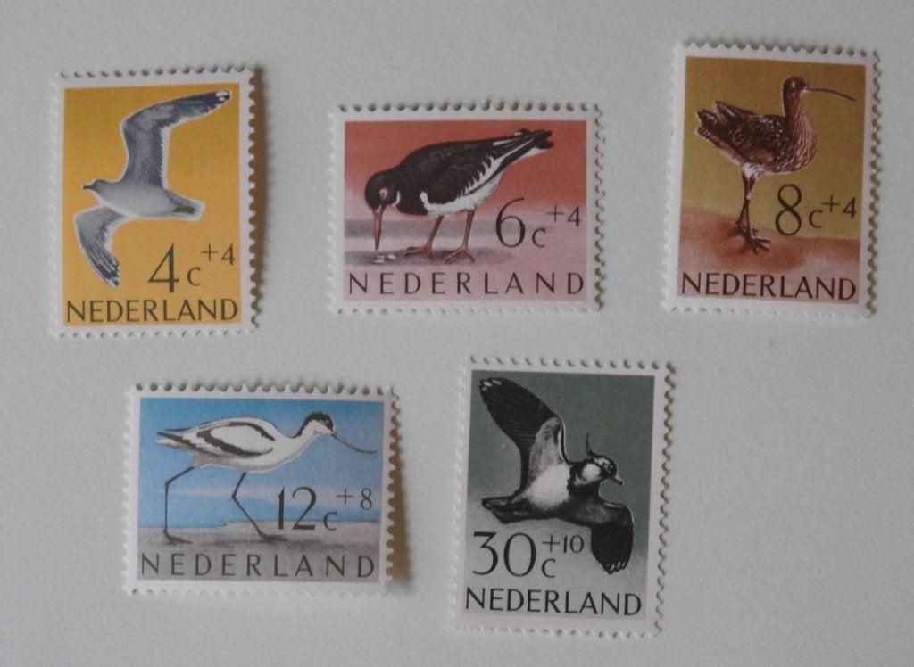 Zomerzegels 1961 Thema Vogels, Postzegels en Munten, Verzenden, Na 1940, Postfris