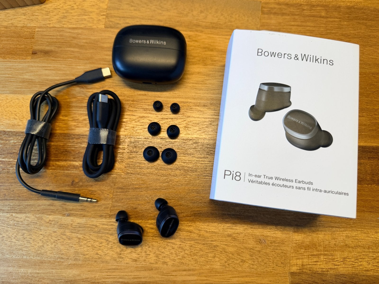 Bowers & Wilkins Pi8 met garantie, In-ear, Bluetooth, Ophalen of Verzenden, Zo goed als nieuw