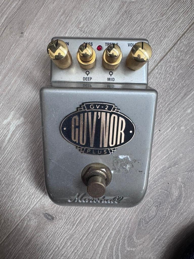 Marshall GV-2 Guv’nor Plus, Muziek en Instrumenten, Effecten, Ophalen, Zo goed als nieuw, Volume