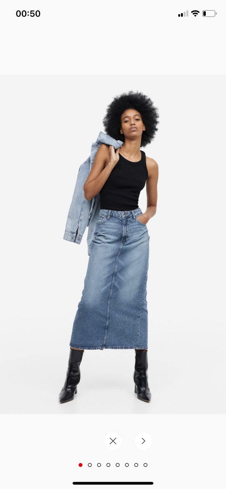 Nieuw H&M &Denim spijkerrok L, Kleding | Dames, Blauw, Maat 42/44 (L), Nieuw, Ophalen of Verzenden