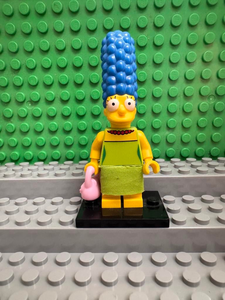 Lego Minifiguur The Simpsons Marge Simpson, Ophalen of Verzenden, Zo goed als nieuw
