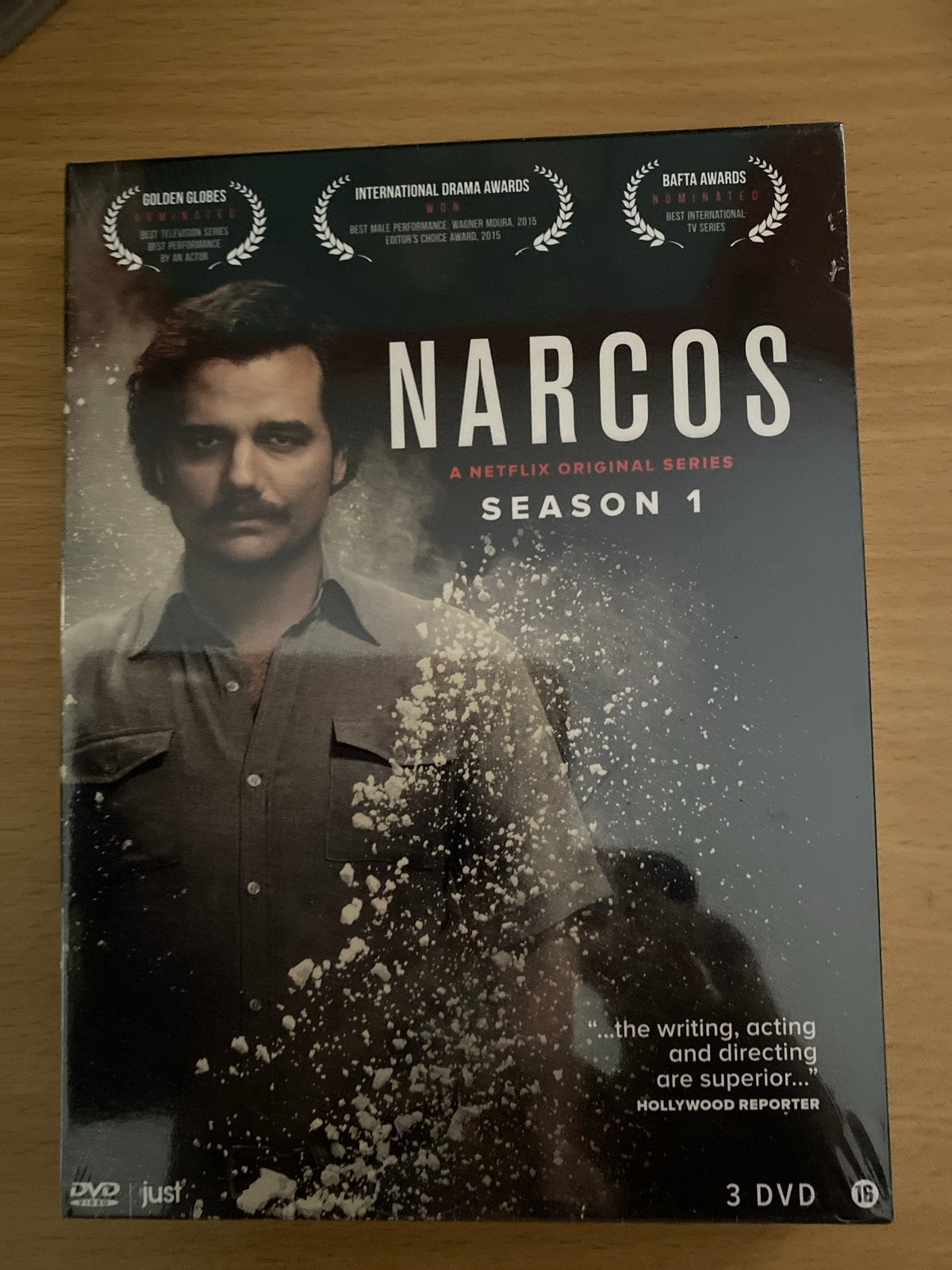 Narcos - Seizoen 1 (Netflix Original Series) - 3 DVD's, Engels, Vanaf 16 jaar, Seizoen 1, Misdaad