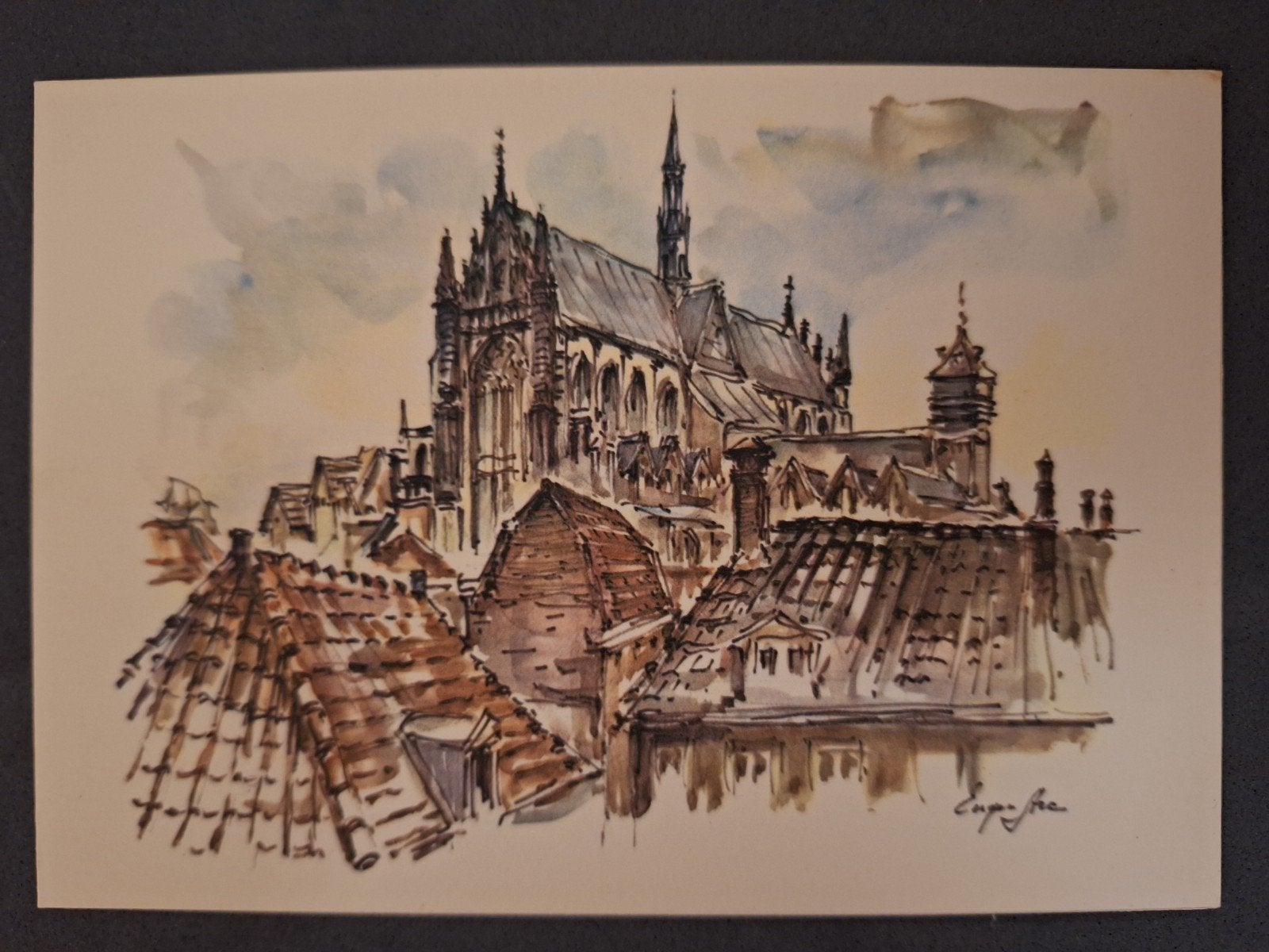 Eugen Arc - Parijs - Notre Dame - Serie Arc 9, Ophalen of Verzenden, Ongelopen, Stad of Dorp