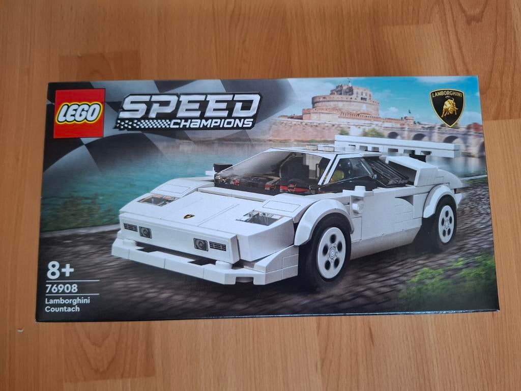 Lego Speed Champions - 76908 - Lamborghini Countach NIEUW, Kinderen en Baby's, Speelgoed | Duplo en Lego, Lego, Nieuw, Compleet