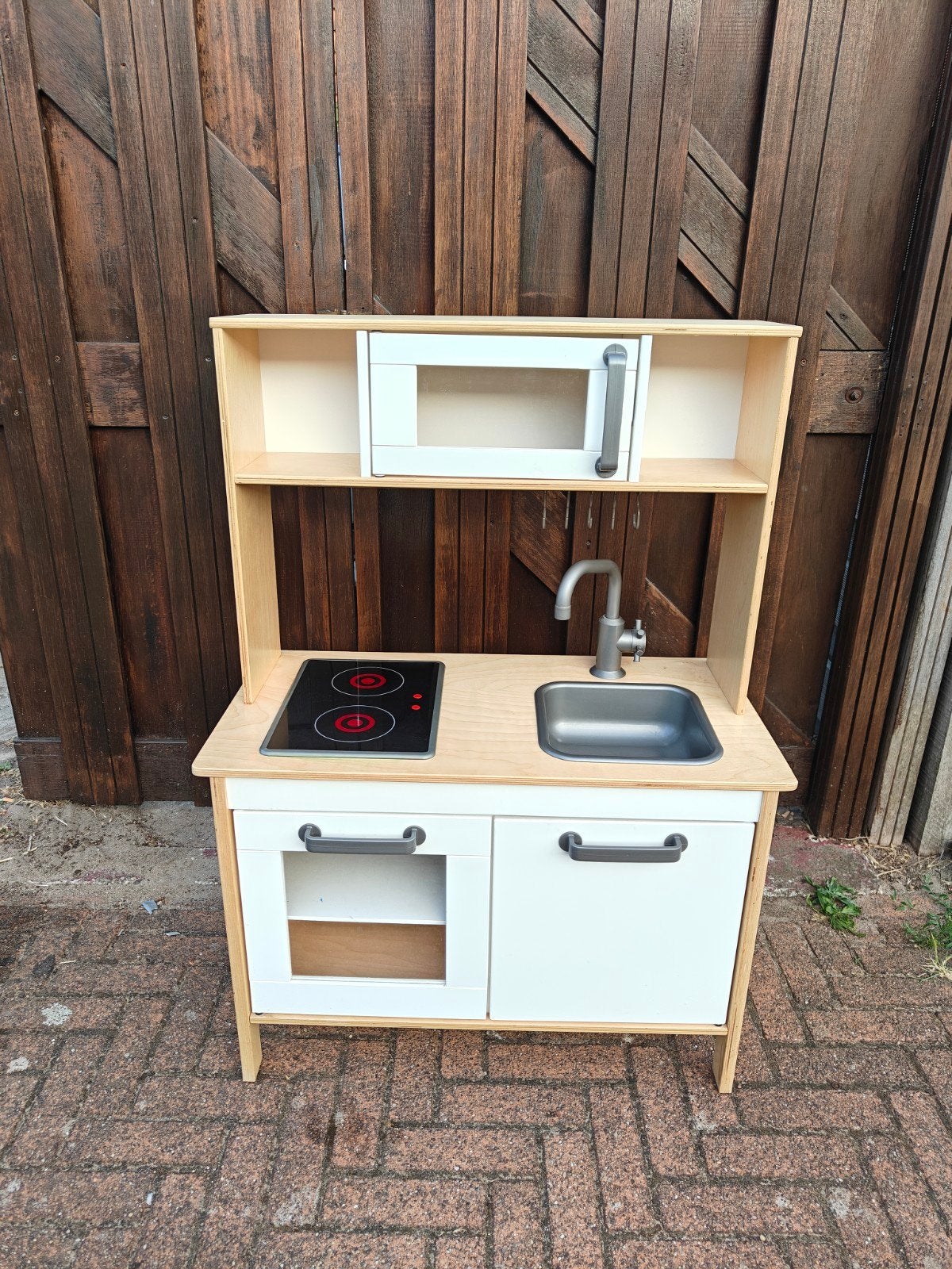 speelgoed keuken met speelgoed, Ophalen, Gebruikt, Hout, Speelkeuken-accessoire