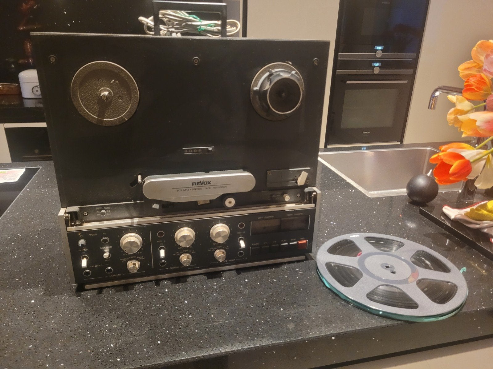 Revox bandrecorder B77!, Audio, Tv en Foto, Ophalen of Verzenden, Bandrecorder