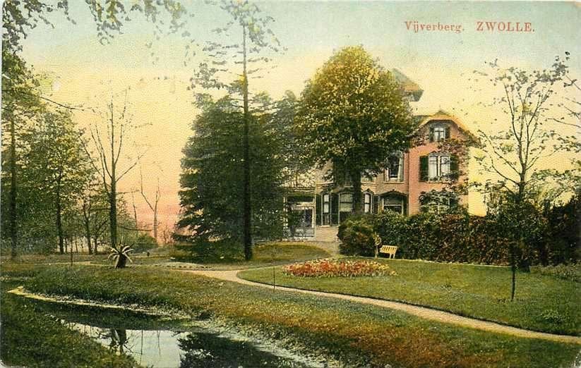 380-132-037 Zwolle Vijverberg, Verzenden, Voor 1920, Overijssel