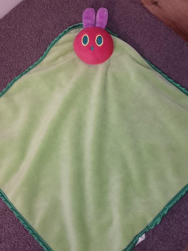 Rupsje Nooitgenoeg Knuffeldoekje (Eric Carle / Gottmer), Kinderen en Baby's, Speelgoed | Knuffels en Pluche, Groen, Overige merken