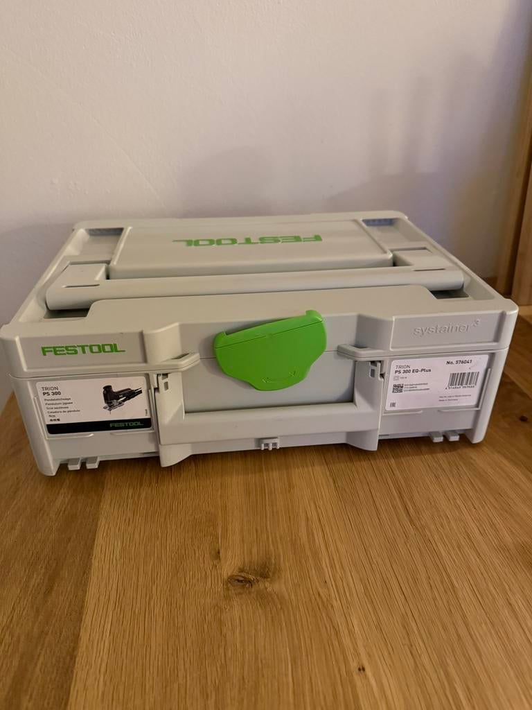 Festool PS 300 EQ Plus 576041 Jun. 2024, Ophalen, 600 tot 1200 watt, Zo goed als nieuw, Decoupeerzaag