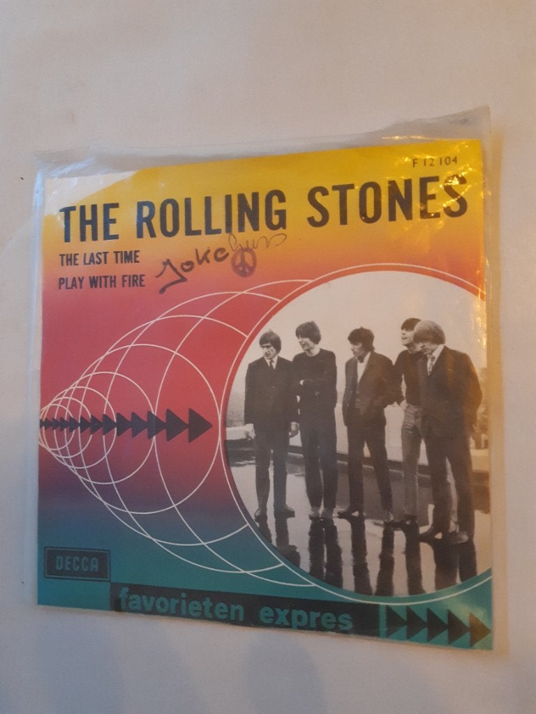The Rolling Stones , The last time , Play with fire ,single, Ophalen of Verzenden, Gebruikt, Pop
