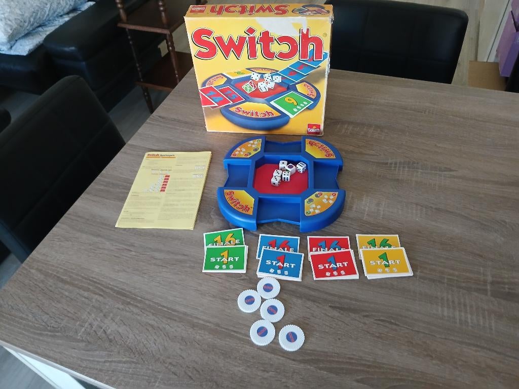 Switch, Hobby en Vrije tijd, Gezelschapsspellen | Bordspellen, Zo goed als nieuw, Een of twee spelers, Drie of vier spelers, Ophalen of Verzenden