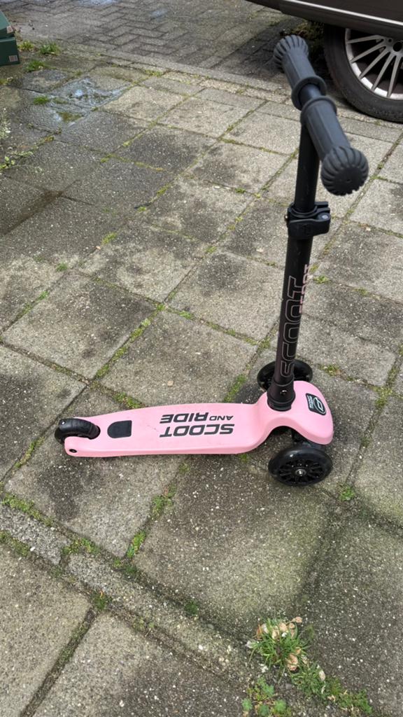 Scooter, Ophalen, Zo goed als nieuw, Gewone step