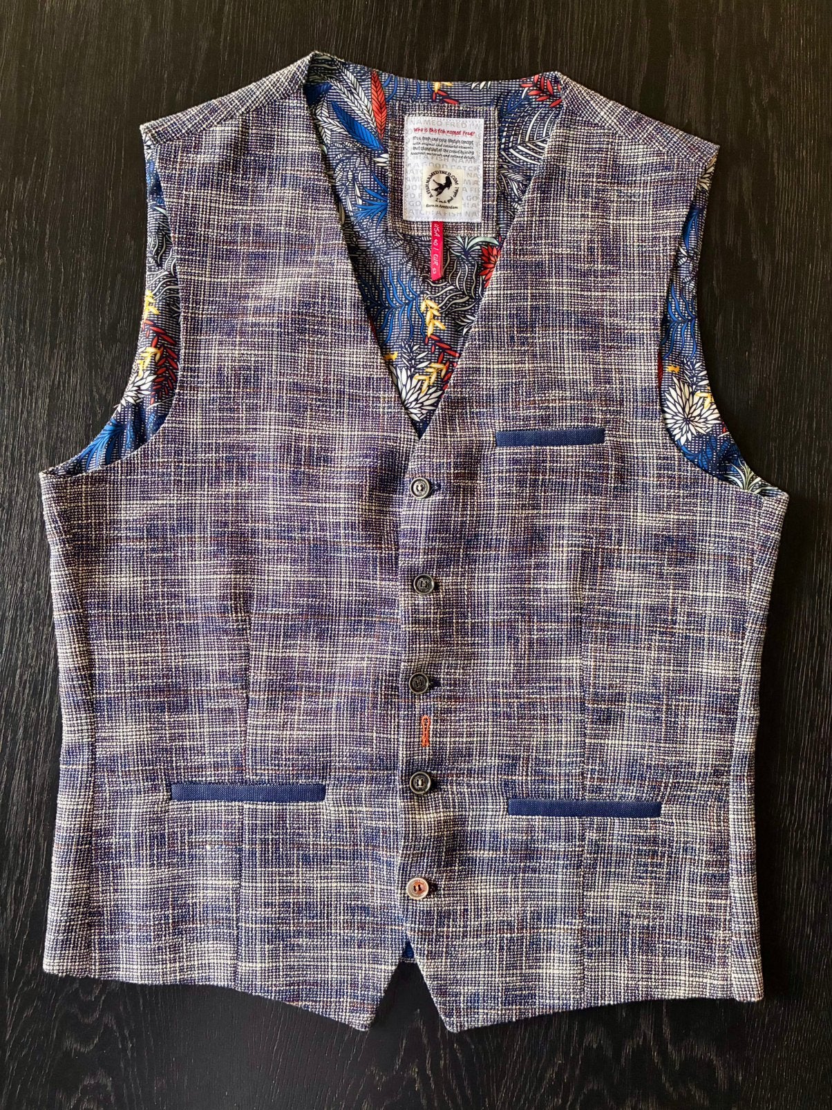 Gilet A Fish Named Fred maat 52, Ophalen of Verzenden, Gedragen, Maat 52/54 (L)