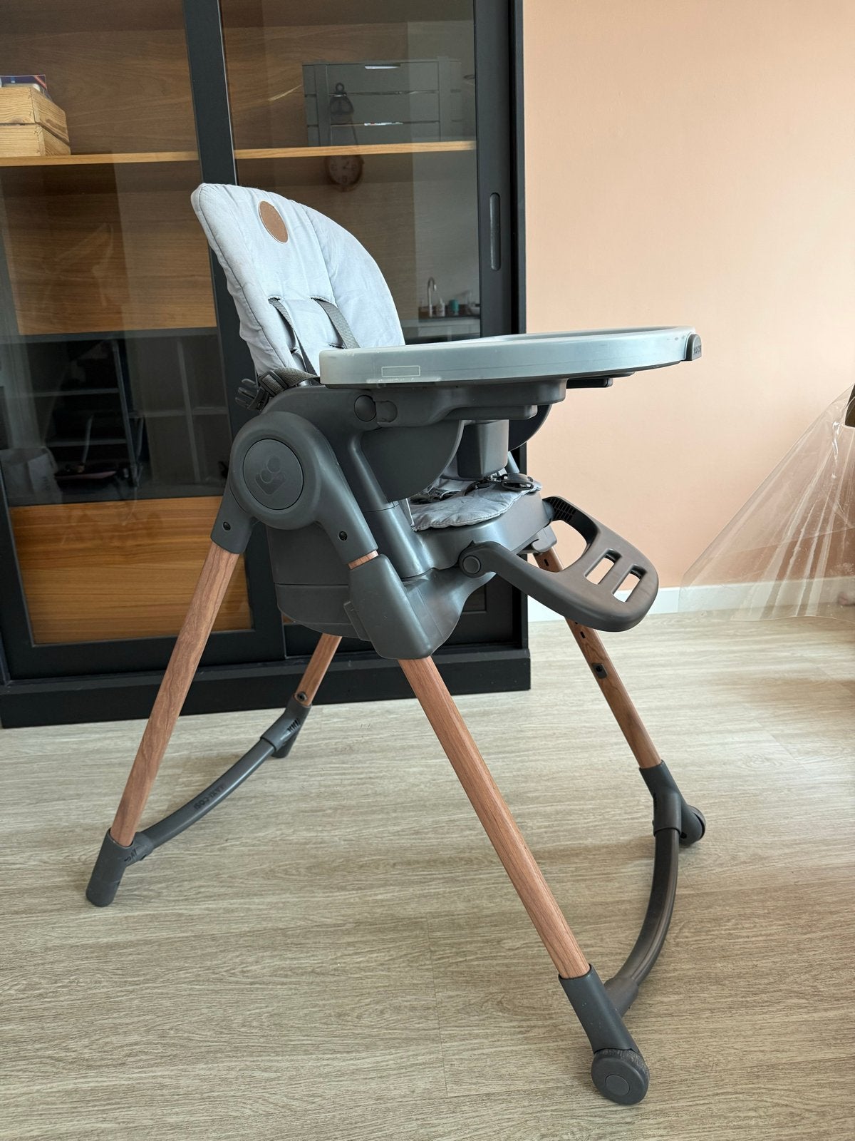 Maxi-Cosi Minla Meegroeikinderstoel 0-60 kg Essential Graphi, Ophalen, Zo goed als nieuw, Meegroeistoel, Aanschuifbaar